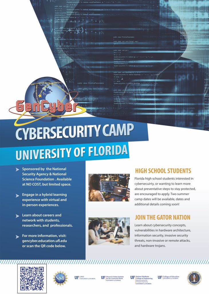 GenCyber Cybersecurity Camp Warren B. Nelms Institute